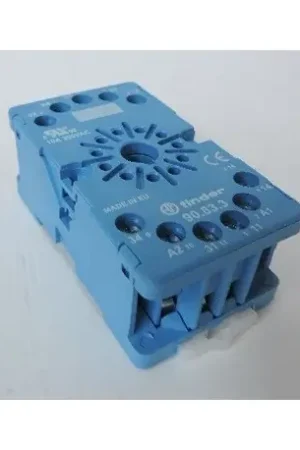 Nouvelle Collection Support 10A 250V pour séries 6013 bleu étrier métal à cage FINDER 90833