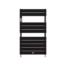 Radiateur Sèche-Serviettes à Eau Chaude Noir 495 W Riviera 2 Thermor Soldes