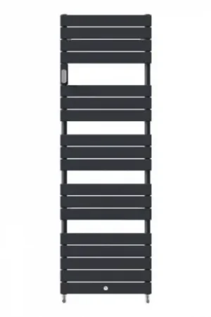 Must-Have Radiateur Sèche-Serviettes à Eau Chaude Noir Carbone 960 W Riviera 2 Thermor