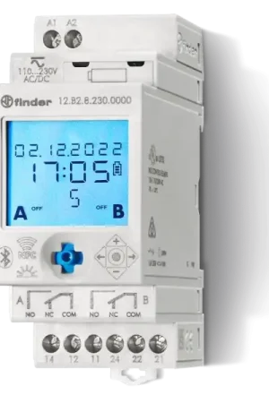 Horloge astro annuelle synch digitale 2rt 16a 110 à 230vac, bluetooth+nfc (12b282300000pas) Prix Bas